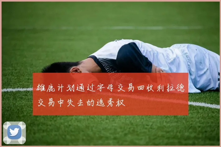雄鹿计划通过字母交易回收利拉德交易中失去的选秀权